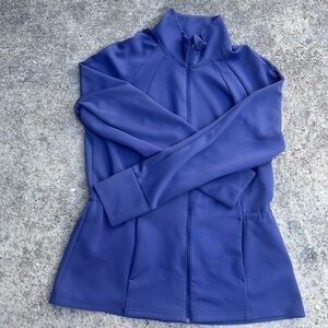 Blue Full-Zip Jacket